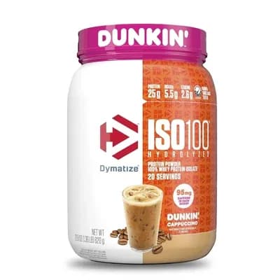 Proteína ISO100 Dymatize Dunkin Cappuccino — vista principal
