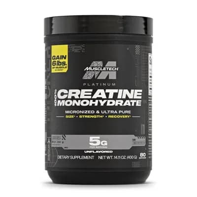 Creatina Platinum Muscletech Sin sabor — vista principal